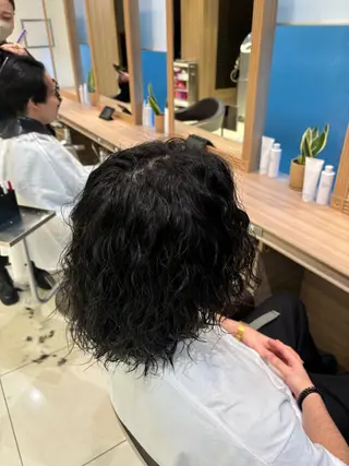 パーマ メンズ 波巻き・カルマ パーマ特化/aoiのヘアスタイル