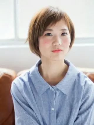 ショート カラー ✨サイエンスアクア✨ 久保のヘアスタイル
