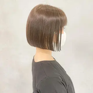 ミディアム カラー 阿田 悠士朗のヘアスタイル