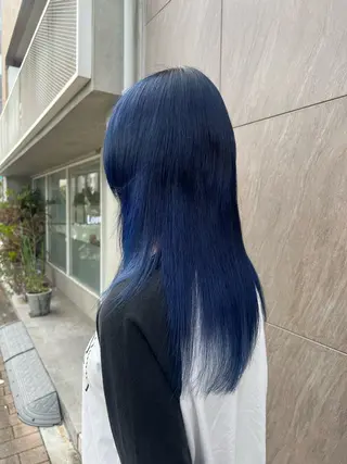 カラー カミヤマ サヤカのヘアスタイル