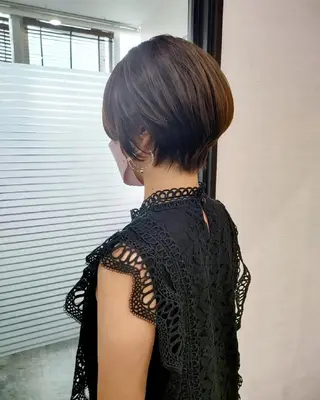 ショート カラー sepiage trois所属・酒井 亜希のヘアスタイル