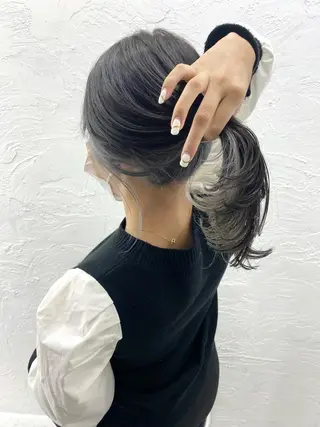 セミロング YUIMARL岡山店 MIRAIのヘアスタイル