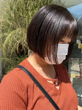 ショート otoha☆カラー/ レイヤー/八王子のヘアスタイル