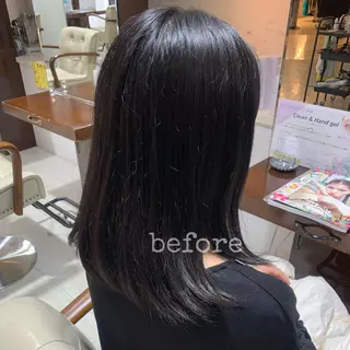 セミロング Bolge所属・黒田 優衣のヘアスタイル