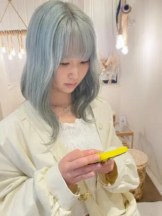 セミロング cocoluana(ココルアナ)所属・韓国風ヘア専門 🇰🇷Noaのヘアスタイル