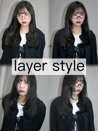 ロング 愛華 【geep】のヘアスタイル