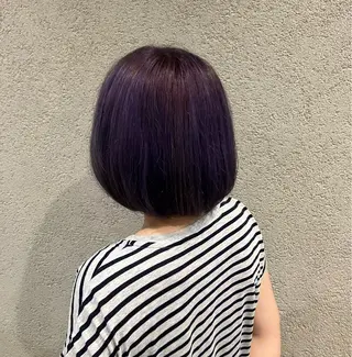 カラー 山田 莉帆のヘアスタイル