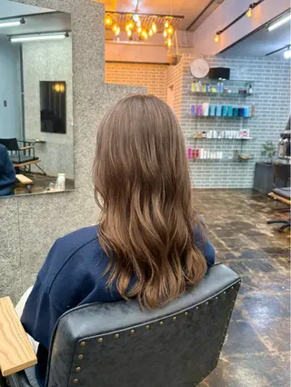 ロング カラー aell所属・ann/ 京都北大路のヘアスタイル