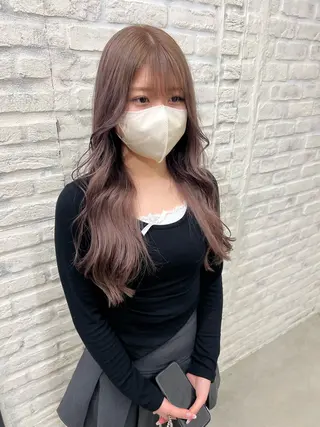 ロング 池本 勇大のヘアスタイル