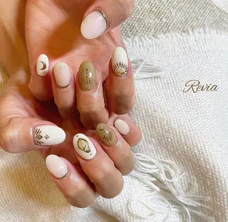 ネイル revia所属・ERI Nailistのネイルデザイン
