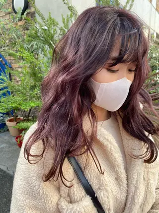 セミロング LIBRO所属・Moca 〰️のヘアスタイル