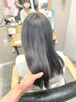 ロング カラー 🔵暗髪 特化🔵 梅田・増田のヘアスタイル