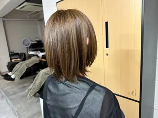 ミディアム ハイライト/ ブリーチ😈小倉😈のヘアスタイル