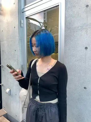 カラー 佐伯 和佳のヘアスタイル