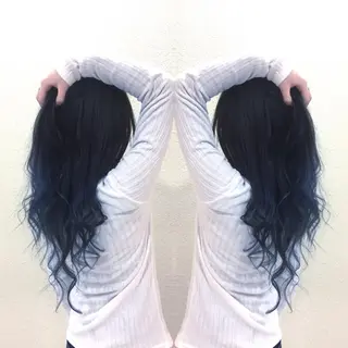 セミロング カラー ヘアアレンジ 髪質改善特化サロン ICONIQ天神店のヘアスタイル