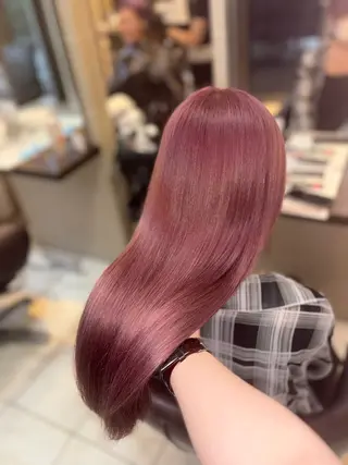 ロング 🎀透明感カラー 🐈ナズナのヘアスタイル