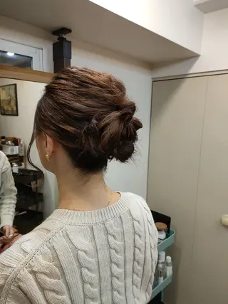 ヘアアレンジ HempBeauty 浅野アサミのヘアスタイル
