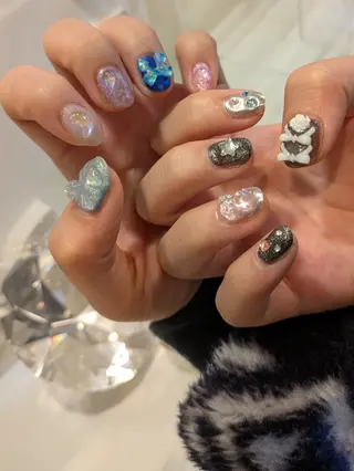 ショート Juicy nail 天神店所属・Juicy  nail石橋のネイルデザイン