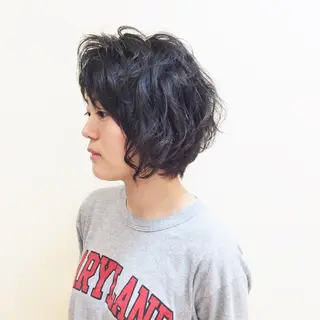 ショート パーマ Shingo #パーマのヘアスタイル