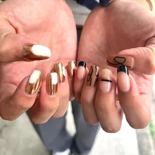 ネイル 長瀬 瑠霞のネイルデザイン