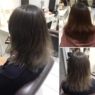 ミディアム カラー 【髪質改善】益田 直幸のヘアスタイル