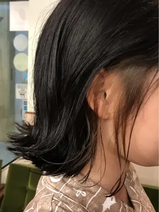 ショート カラー パーマ ヘアアレンジ メンズパーマの巨匠 鈴木純のヘアスタイル