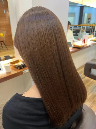 ロング すばる/縮毛矯正 /似合わせカラーのヘアスタイル