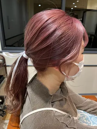 カラー 【eight宿河原】 すぎもとはづきのヘアスタイル