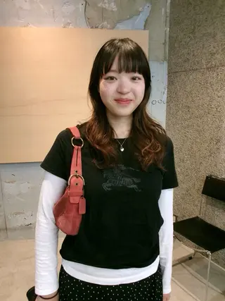 セミロング ヘアアレンジ casey mayuのヘアスタイル