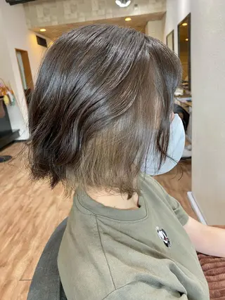 ショート カラー 野呂 隼人のヘアスタイル