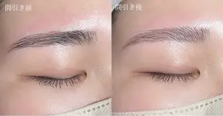 アイブロウ 眉毛&まつ毛👀 Minamiの眉毛・アイブロウイメージ
