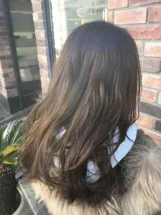 ロング カラー 永井大樹✨ 透明感カラー✨のヘアスタイル