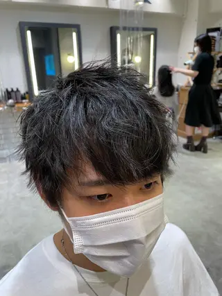 ショート 💫メンズ専門 大木肖愉夢💫のヘアスタイル
