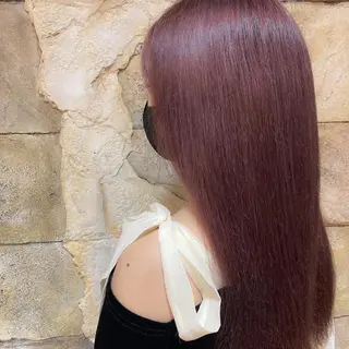 カラー 水島 悠香子のヘアスタイル