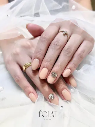 ネイル éclat nail studio（She nail studio内）所属・韓国ワンホン éclat🩵飯山のネイルデザイン