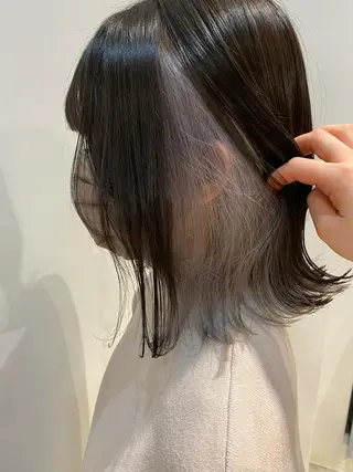 ミディアム GO TODAY SHAiRE SALON 原宿Stella店所属・𓍯柔らかhair 𓍯 yukinoのヘアスタイル