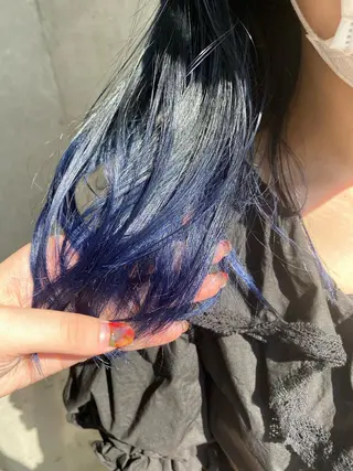 ロング 透け感ベージュ /ミハルのヘアスタイル