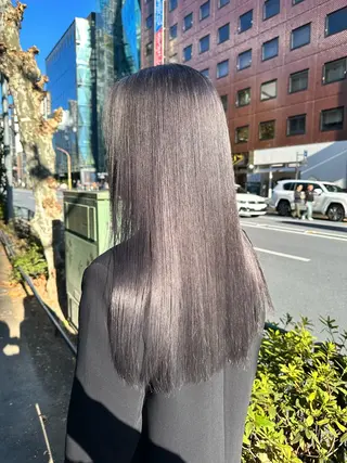 セミロング 渋谷/透明感カラー /半個室/こうめいのヘアスタイル