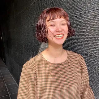 ショート カラー パーマ MISUZU🪡 ナチュラルモードのその他イメージ