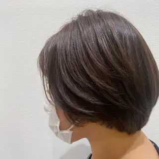 ショート カラー コルソケーツー　梅田茶屋町(corso k-two)所属・🌿梅田パーマモデル 募集🌿三村さゆみのヘアスタイル