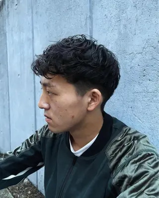 ショート パーマ メンズ 💈メンズ特化💈 テッペイのヘアスタイル