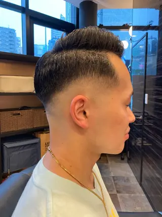 ショート BARBER SHOP BOSS所属・佐藤 匠悟のヘアスタイル