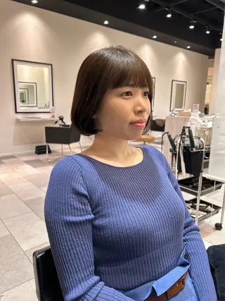 ショート カラー K-two名古屋所属・ショートカット 中原優美のヘアスタイル