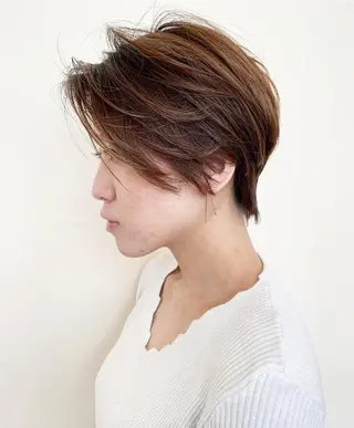 ショート カラー 髪質改善サロン 心斎橋ARCHEのヘアスタイル