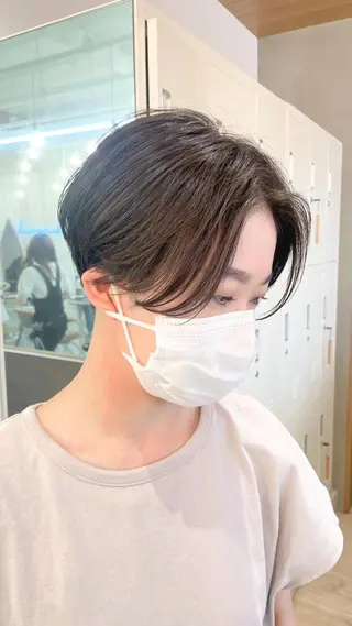 ショート EMANON YOKOHAMA所属・横浜/ショート/ マンツーマン施術　丹のヘアスタイル