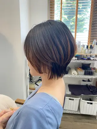 ショート THETAふじみ野 野宮のヘアスタイル
