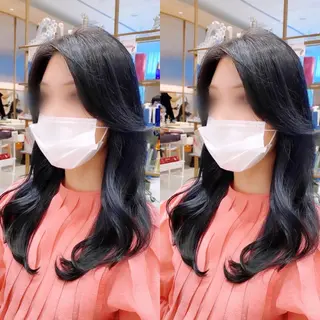 セミロング 韓国くびれレイヤー 🇰🇷はづきのヘアスタイル