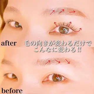 メンズ マツエク・マツパ アイブロウ アイラッシュサロン CoCoのマツエク・マツパデザイン