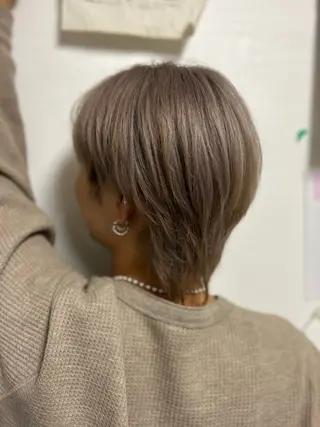 カラー メンズ 松井 愛のヘアスタイル