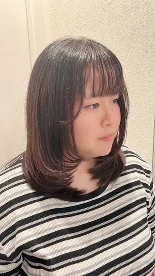 ミディアム noël　hair所属・小林 しずくのヘアスタイル